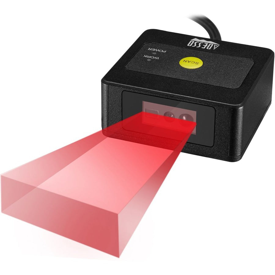 ADESSO NUSCAN4400T Automatic 2D Barcode Scanner for Professionals