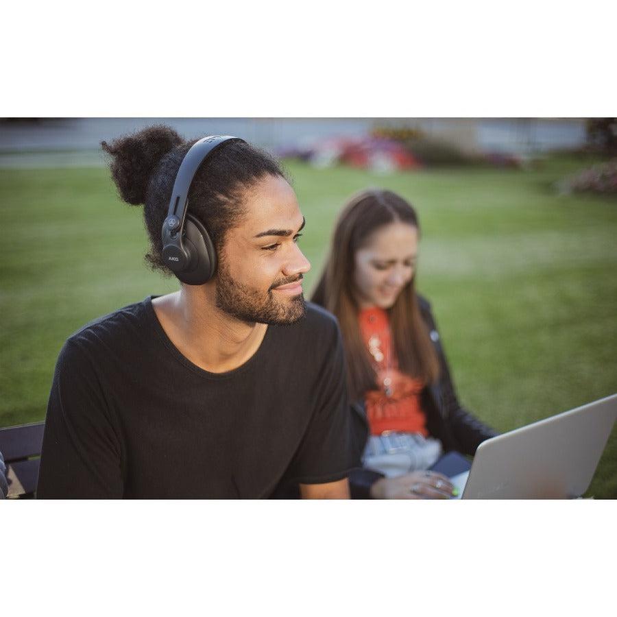 AKG K361-BT Over-Ear, Closed-Back, Foldable Studio Headphones with Bluetooth K361BT