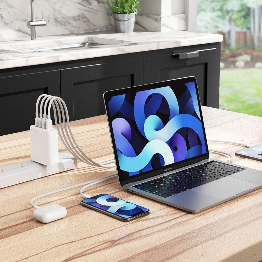 ALOGIC 4X100 Rapid Power 4 Port 100WGaNCharger WCG4X100-US