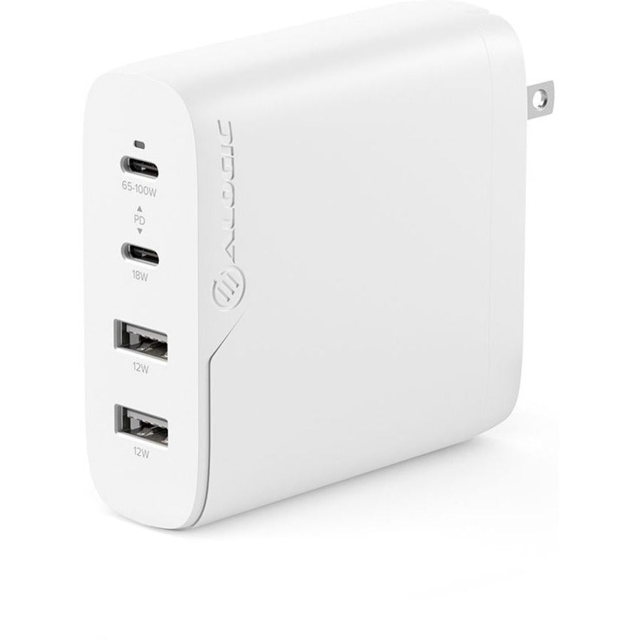 ALOGIC 4X100 Rapid Power 4 Port 100WGaNCharger WCG4X100-US