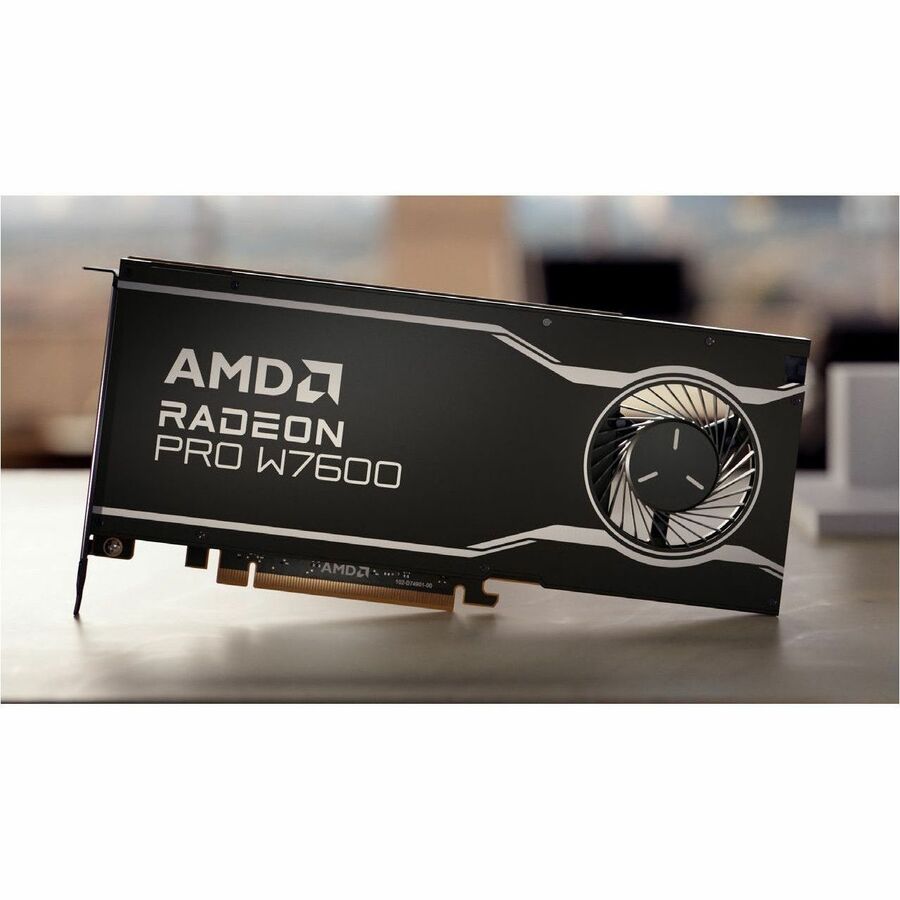 AMD Radeon Pro W7600 Graphic Card - 8 GB GDDR6 - Full-height