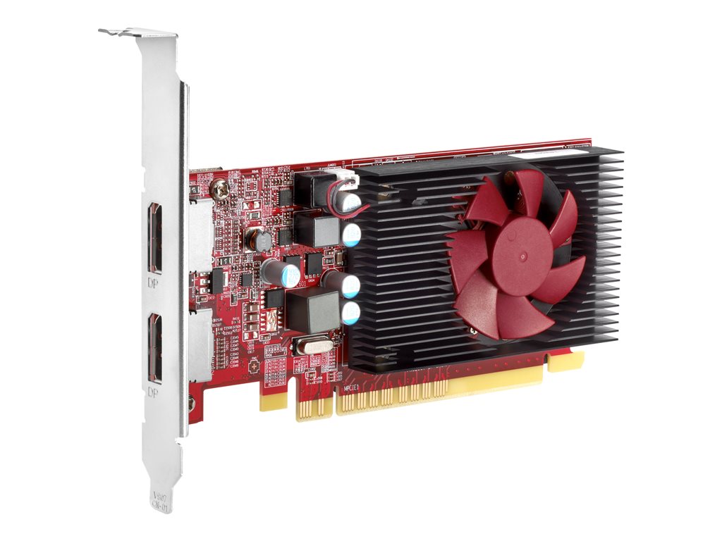AMD Radeon R7 430 - Graphics card - Radeon R7 430 - 2 GB GDDR5 - PCIe 3.0 x16 low profile - DisplayPort, VGA - for HP