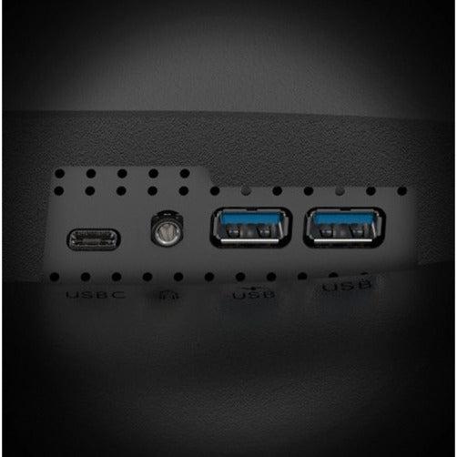 AOC Q27P3CW 27" Class Webcam UW-UXGA LCD Monitor - 16:9 - Textured Black