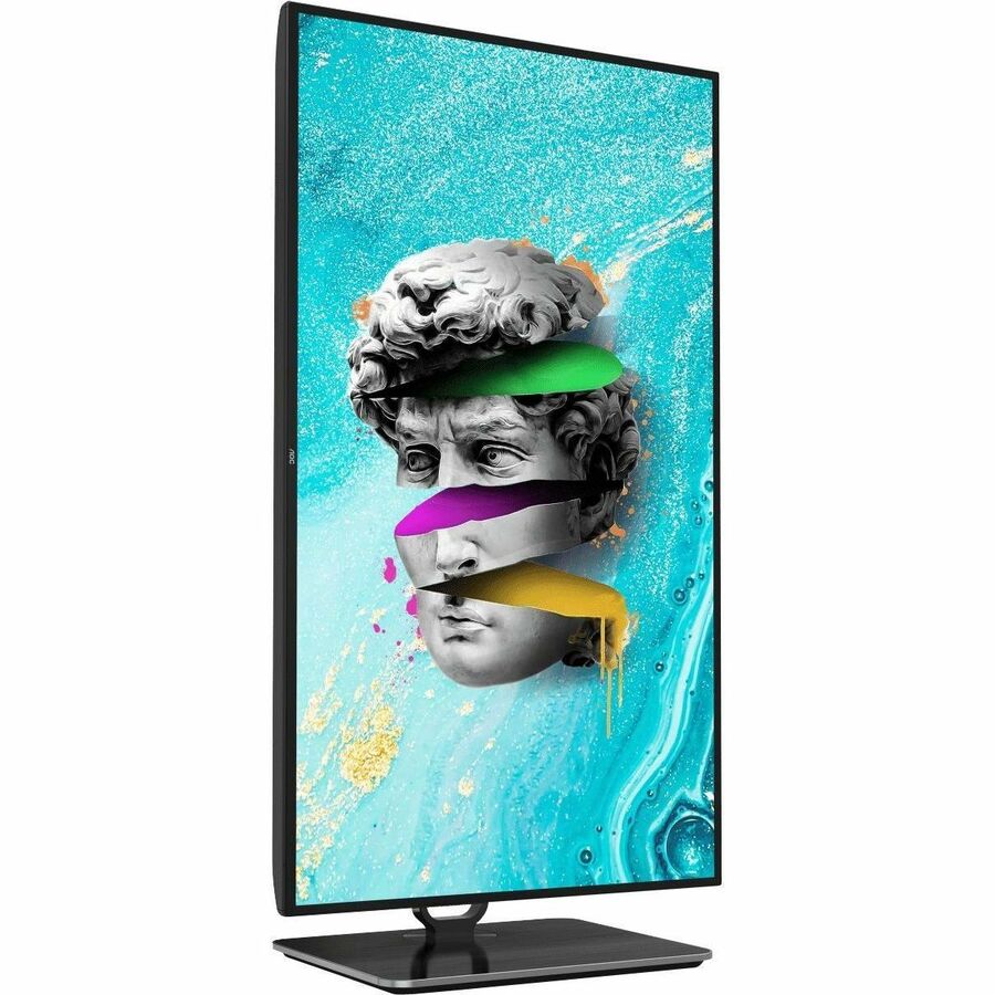 AOC U27U2DP 27" Class 4K UHD LCD Monitor - 16:9 - Black, Gray