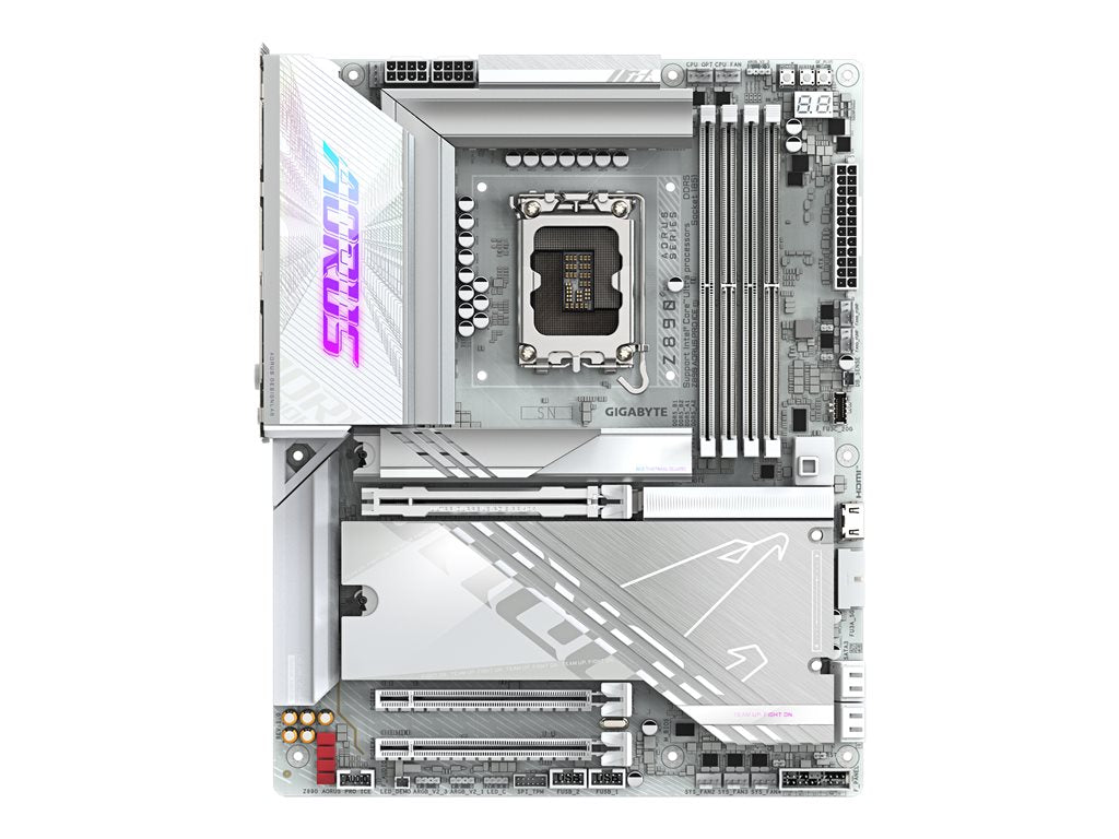 AORUS Z890 PRO ICE - Motherboard - ATX - LGA1851 Socket - Z890 Chipset - USB4, USB 3.2 Gen 2, USB 3.2 Gen 1, USB-C 3.2