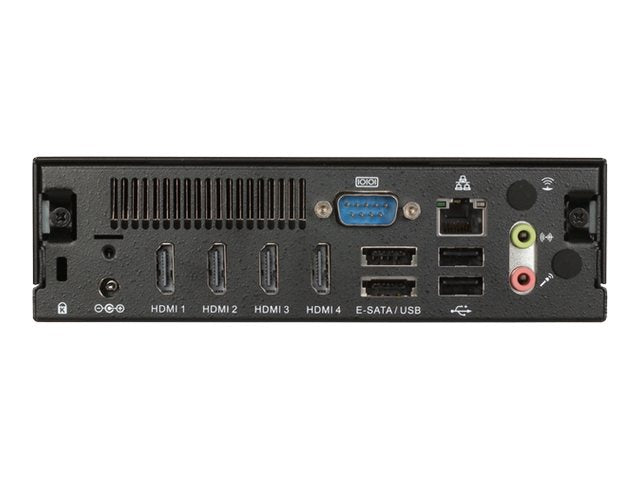 AOpen Digital Engine DE6140 - Barebone - USFF - Socket FS1 - AMD A70M - 1 x R-series R464L / 2.3 GHz - RAM 4 GB - Radeon