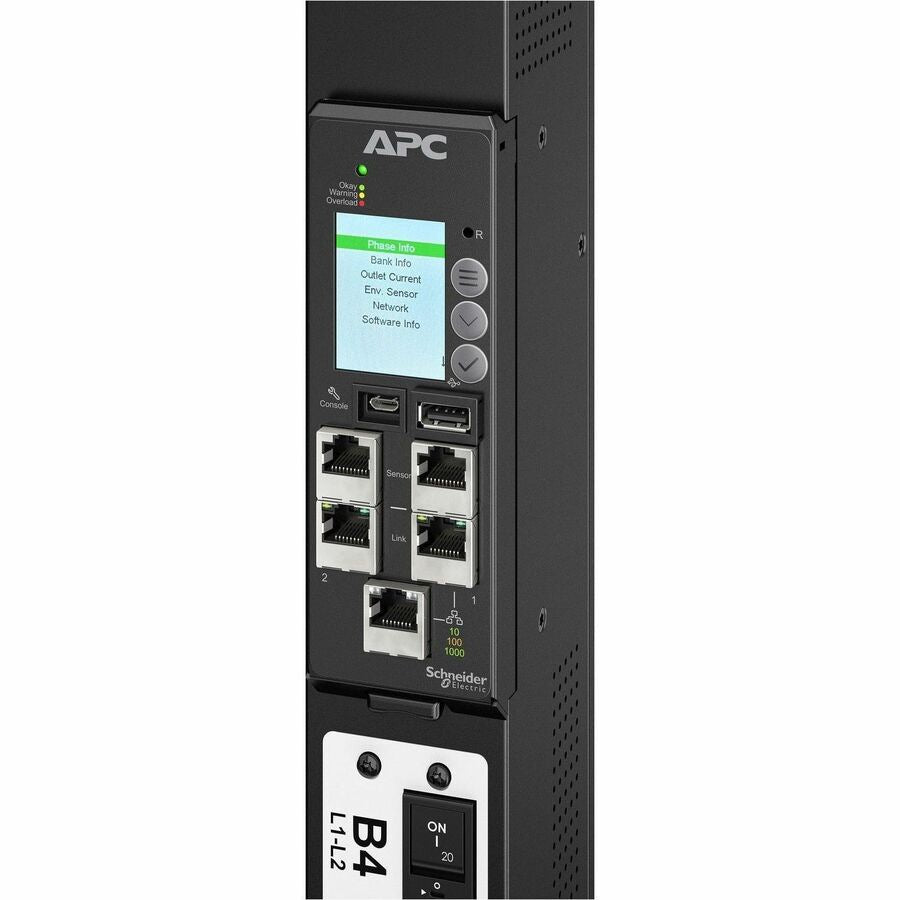 APC APDU11450ME Rack-Mount Power Distribution Unit 34.6kW for Data Centers