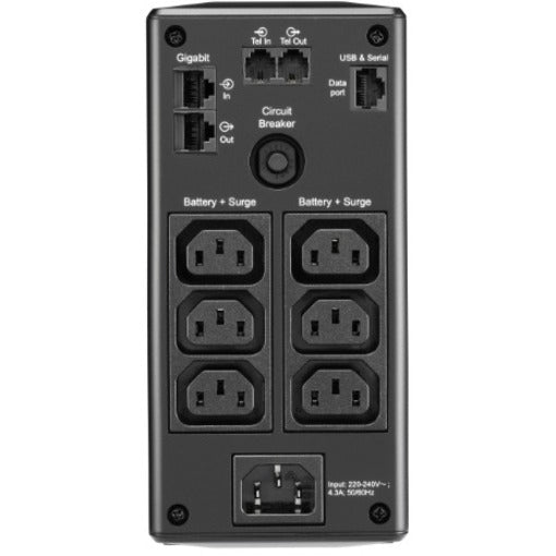 APC Back-UPS Pro 650VA - Battery Backup UPS with LCD | Tecisoft BR650MI