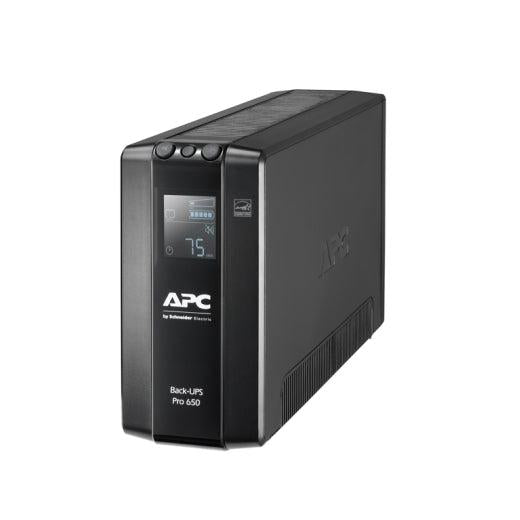 APC Back-UPS Pro 650VA - Battery Backup UPS with LCD | Tecisoft BR650MI