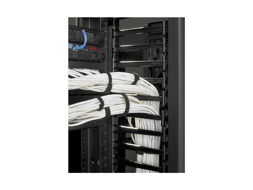 APC Cable Management - Rack cable management kit - black - for P/N: AR8444, AR8621