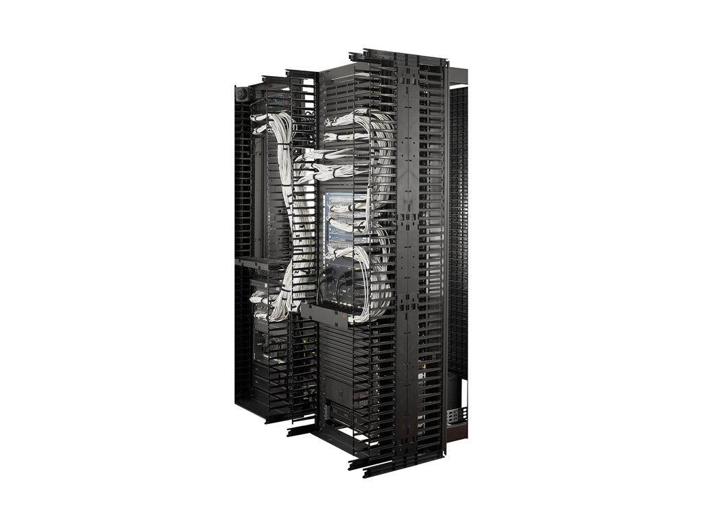 APC Cable Management - Rack cable management kit - black - for P/N: AR8444, AR8621