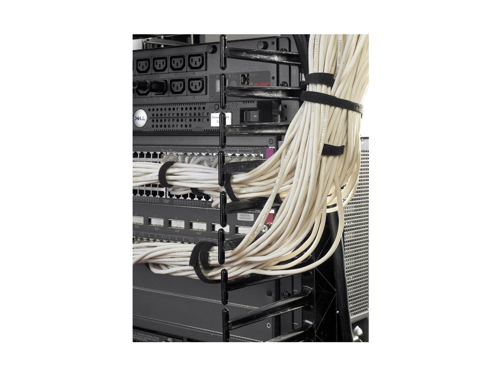 APC Cable Management - Rack cable management kit - black - for P/N: AR8444, AR8621