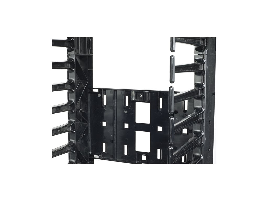 APC Cable Management - Rack cable management kit - black - for P/N: AR8444, AR8621