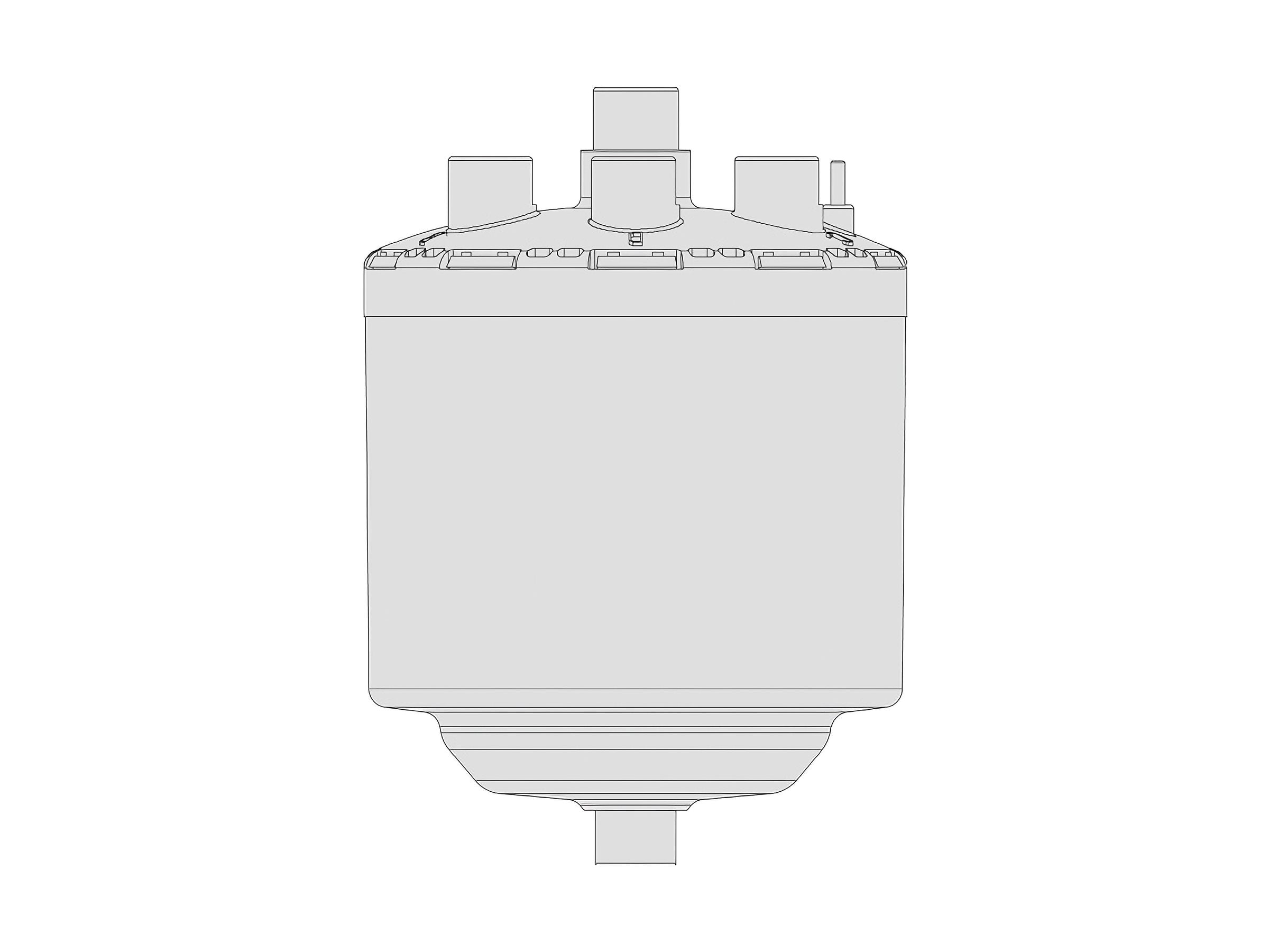 APC - Disposable humidifier cylinder low conductivity 460V W875-00032
