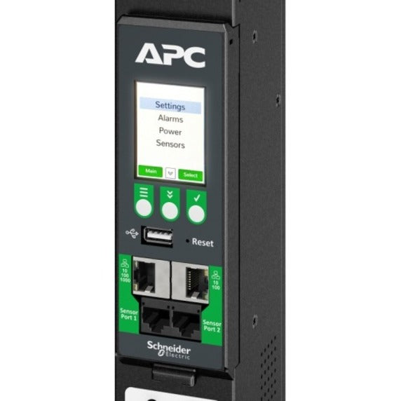 APC NetShelter Rack PDU Advanced, Metered, 5.0kW, 1Phase, 208V, 30A, L6-30P, 40 Outlet APDU10151ME