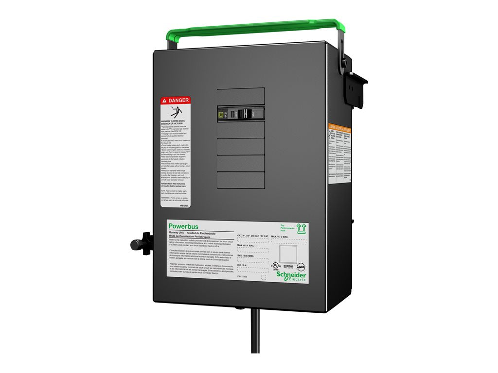 APC Powerbus Busway Tap Off Unit, Phase B - Power distribution unit - input: hardwire 3-wire - output connectors: 1 -