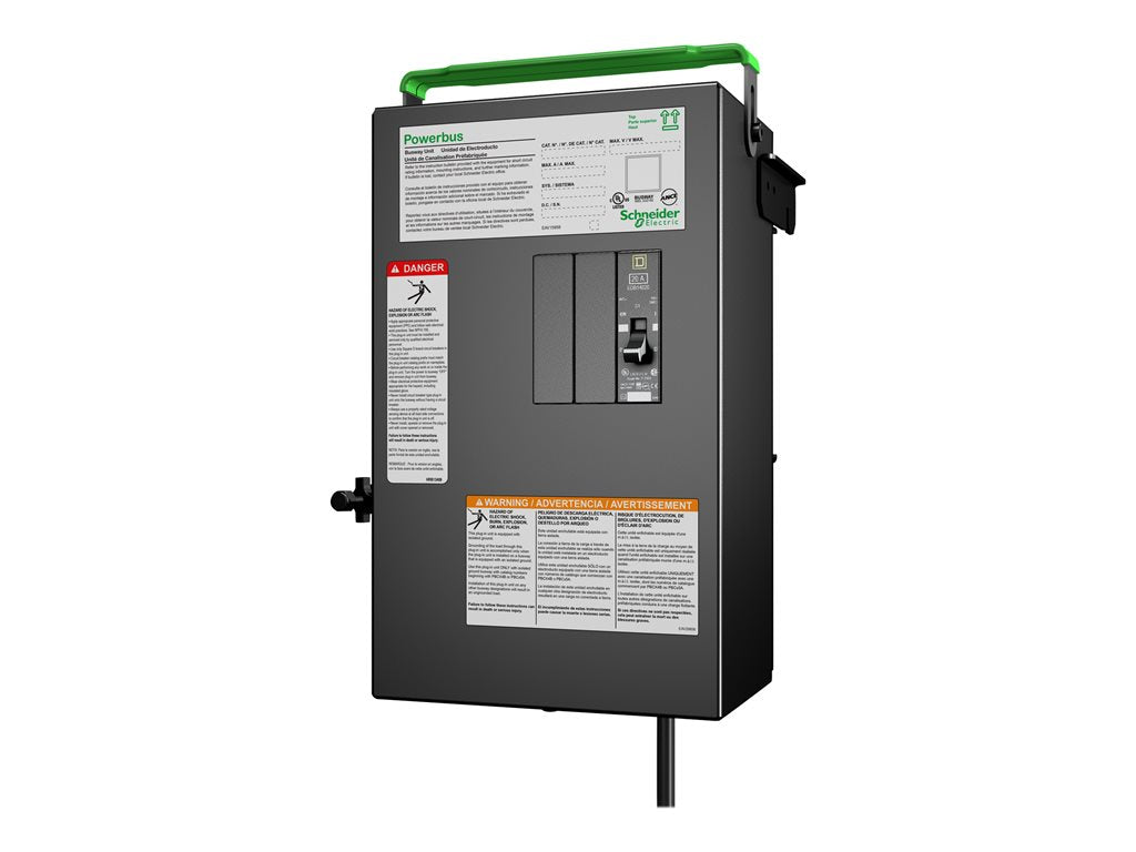 APC Powerbus Busway Tap Off Unit, Phase C - Power distribution unit - input: hardwire 3-wire - output connectors: 1 -