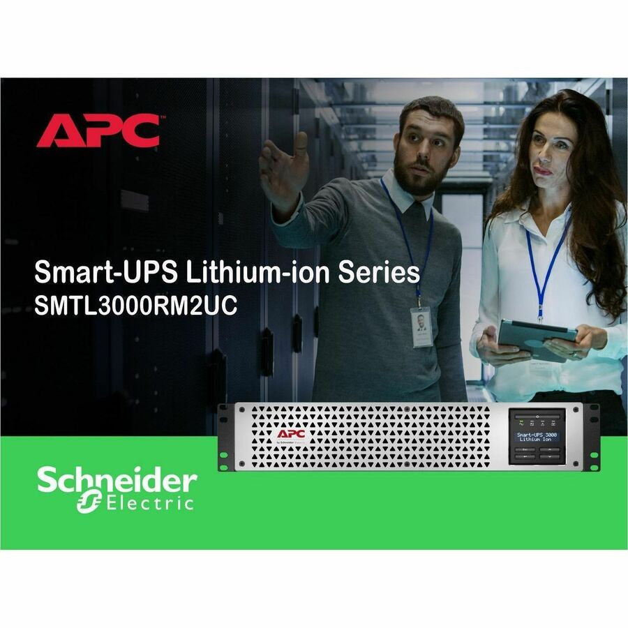 APC SMTL3000RM2UC 2U Line-Interactive UPS 2.7KW Reliable Power Backup