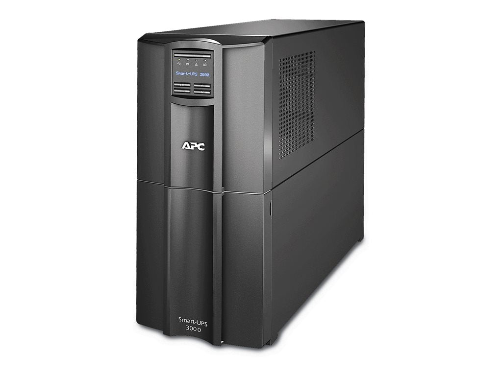 APC Smart-UPS 3000 LCD - UPS - AC 120 V - 2700 Watt - 3000 VA - RS-232, USB - output connectors: 10 - black