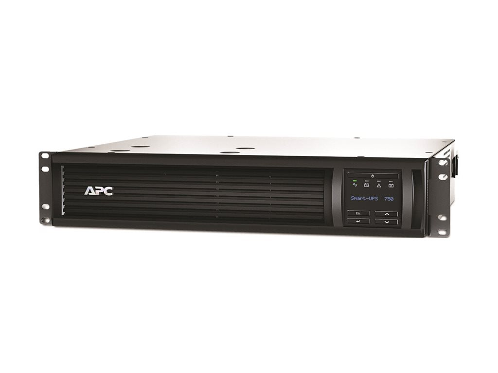 APC Smart-UPS 750VA LCD RM - UPS (rack-mountable) - AC 230 V - 500 Watt - 750 VA - Ethernet, RS-232, USB - output