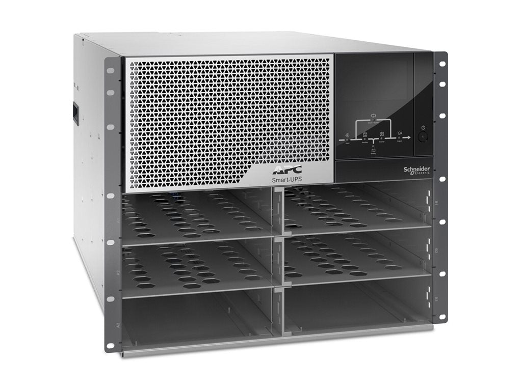 APC Smart-UPS Modular Ultra - UPS (rack-mountable) - frame, n+1 redundant, 208/120v - AC 115/230 V - 15 kW - silver