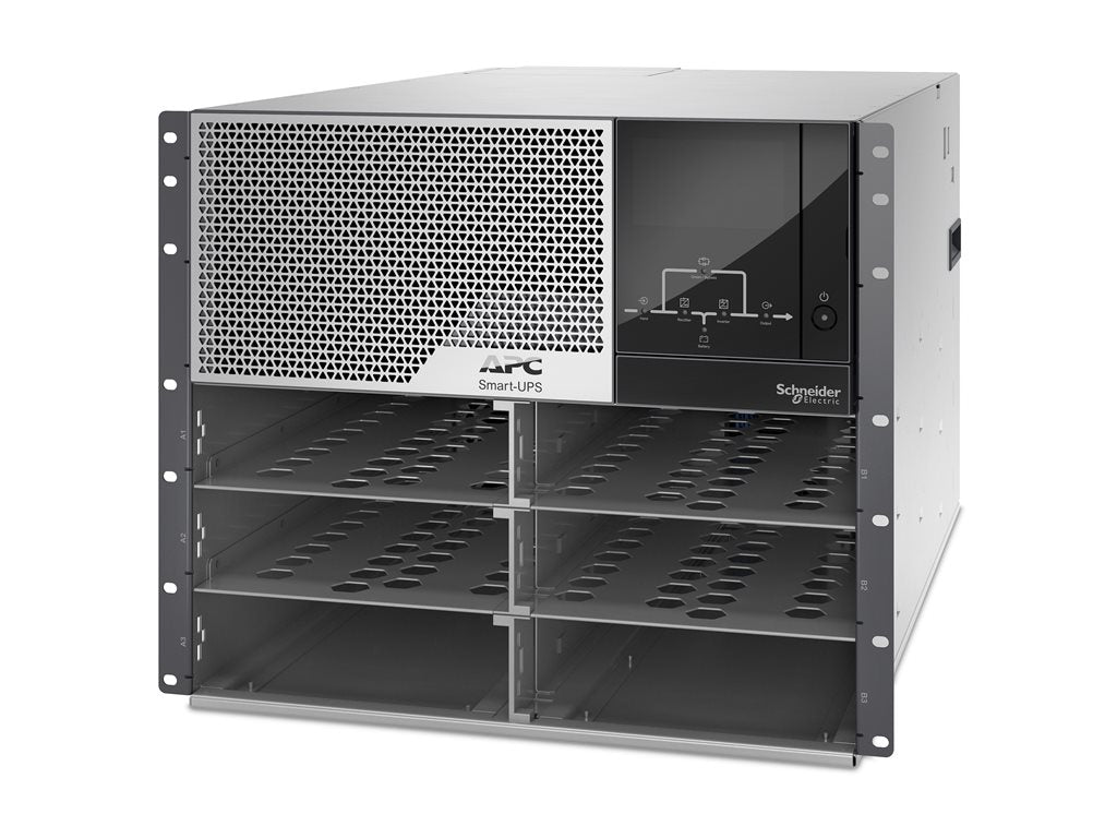 APC Smart-UPS Modular Ultra - UPS (rack-mountable) - frame, n+1 redundant, 208/120v - AC 115/230 V - 15 kW - silver