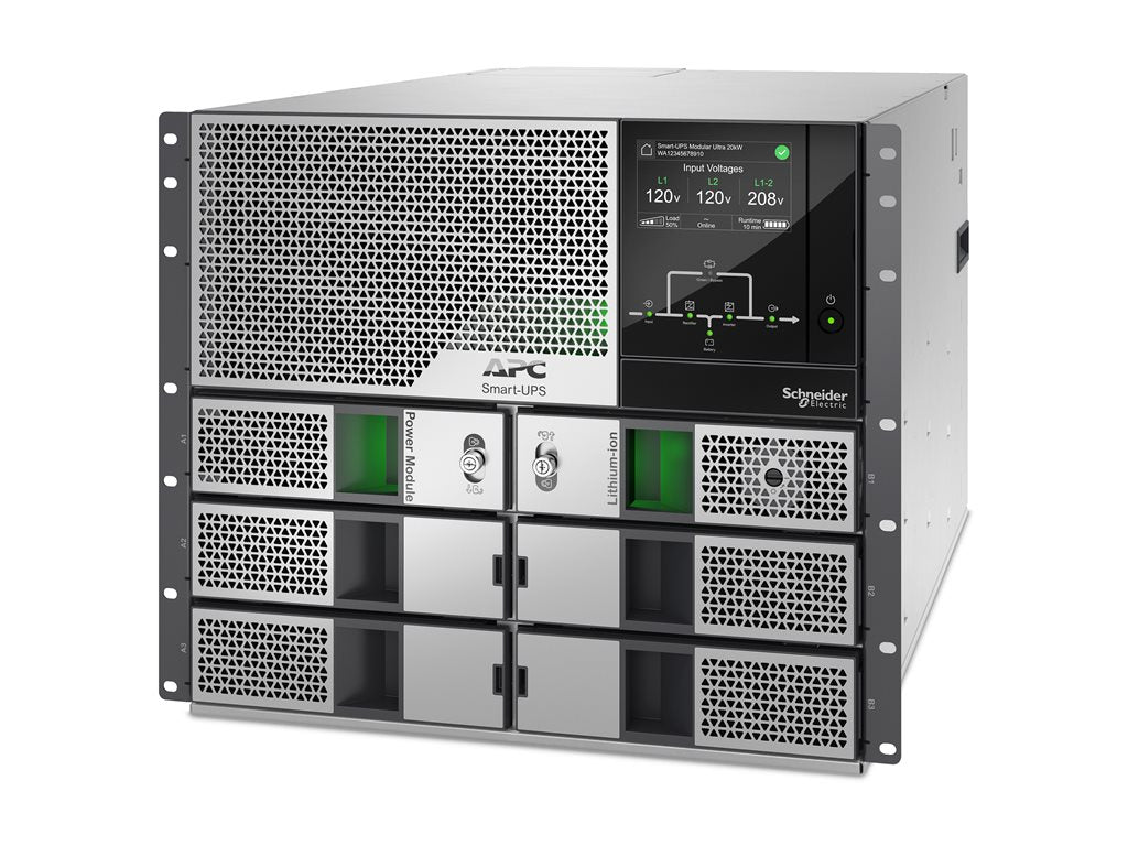 APC Smart-UPS Modular Ultra - UPS (rack-mountable) - on-line, scalable to 20kW N+1 redundant, touchscreen, network management SRYL5K20RMXLT