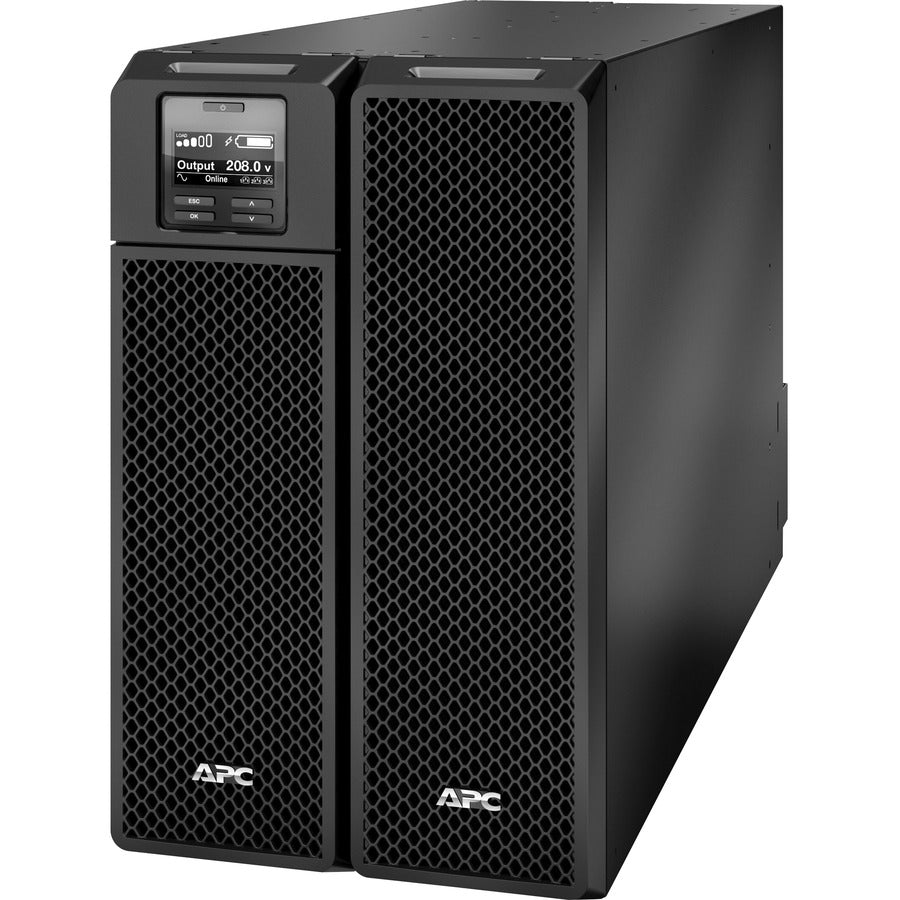 APC Smart-UPS On-Line, 10kVA/10kW, Tower, 208V, 4x L6-20R+2x L6-30R NEMA outlets SRT10KXLT