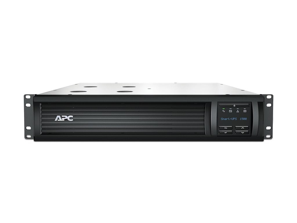 APC Smart-UPS - UPS (rack-mountable) - line interactive,NEMA 5-15R outlets, SmartConnect Port+Network card, AVR, LCD - AC 120 SMT1500RM2UCNCUS