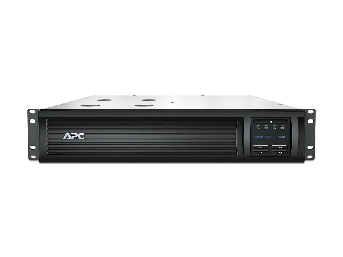 APC Smart-UPS - UPS (rack-mountable) - line interactive,NEMA 5-15R outlets, SmartConnect Port+Network card, AVR, LCD - AC 120 SMT1500RM2UCNCUS