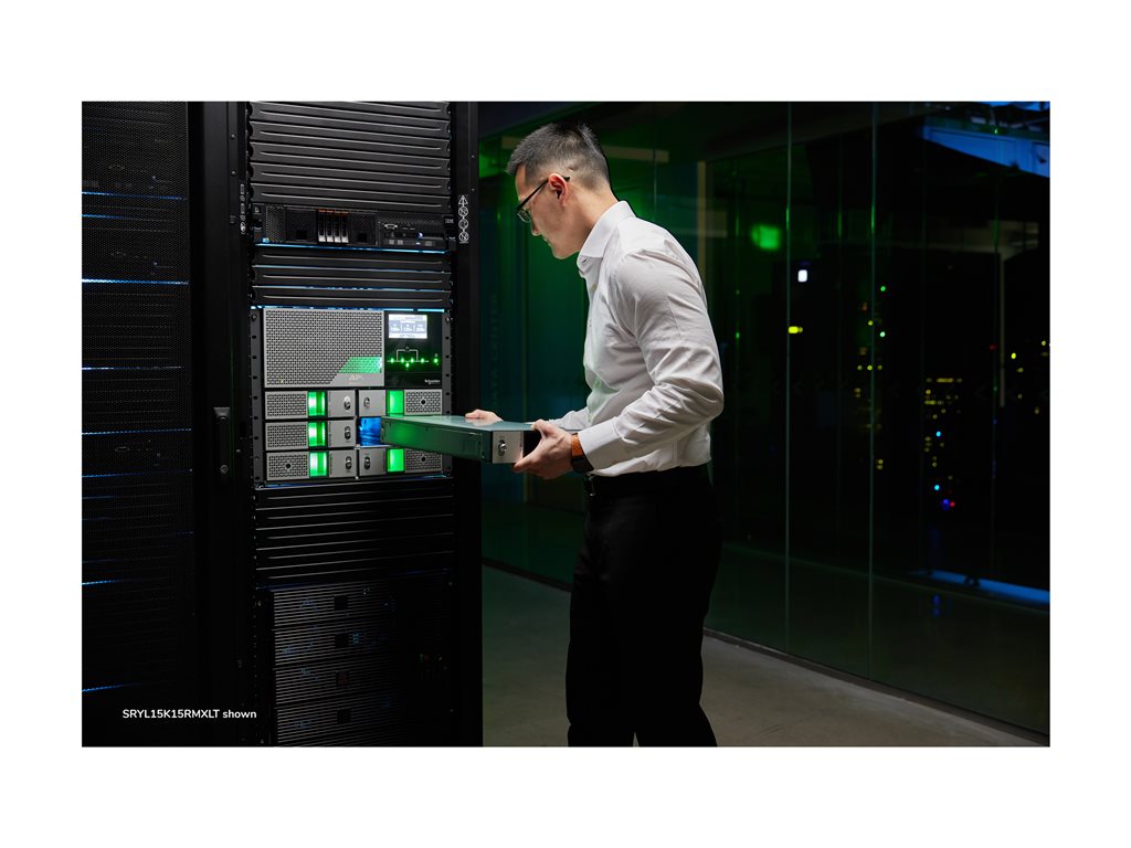 APC Smart-UPS Ultra - UPS (rack-mountable) - scalable to 15kW N+1, modular, redundant, touchscreen, network management card - SRYL10K15RMXLT