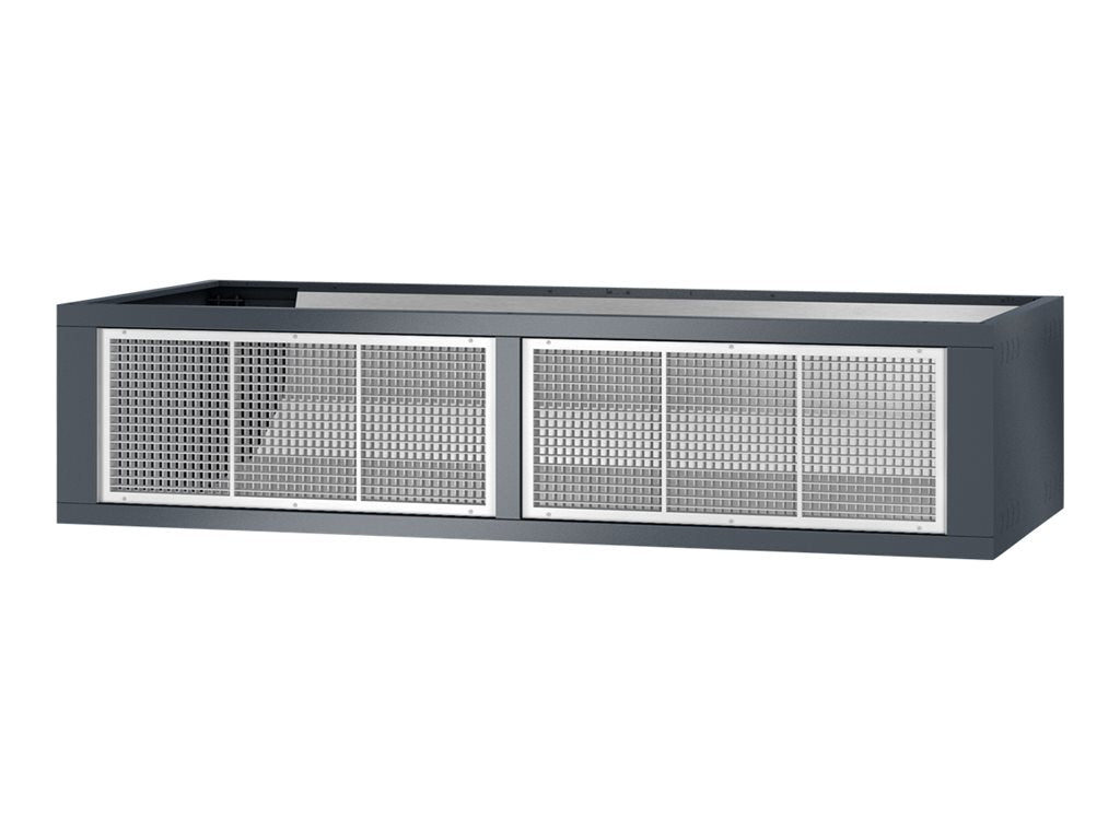 APC Uniflair Frame Size 3 - Sub base plenum front discharge - data center gray