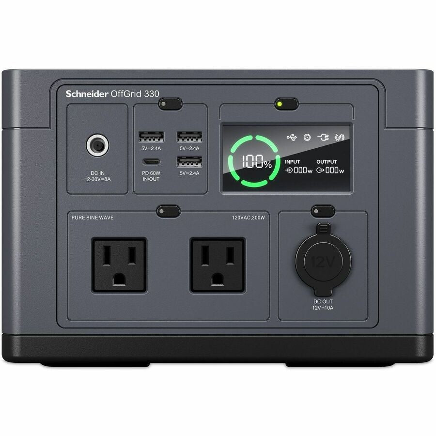 APC by Schneider OffGrid Portable Power Station 330Wh 120V Pure Sine
