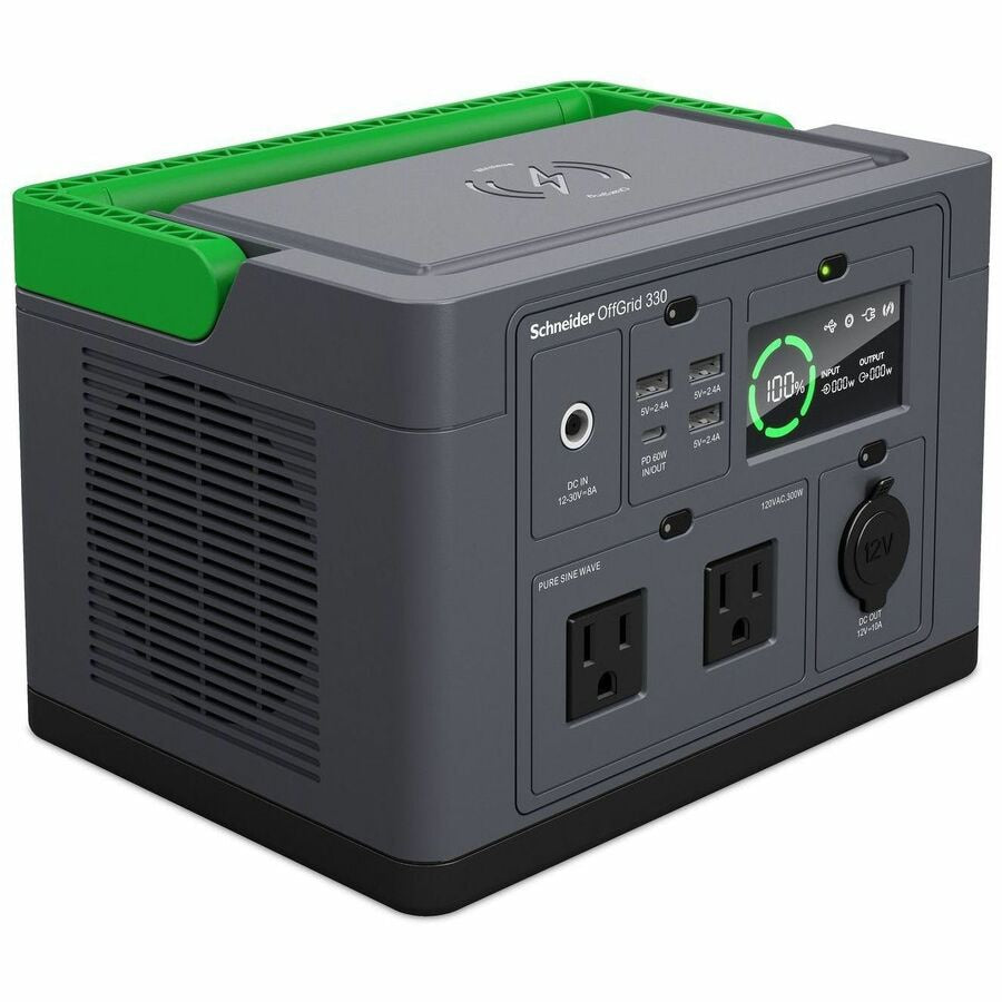 APC by Schneider OffGrid Portable Power Station 330Wh 120V Pure Sine