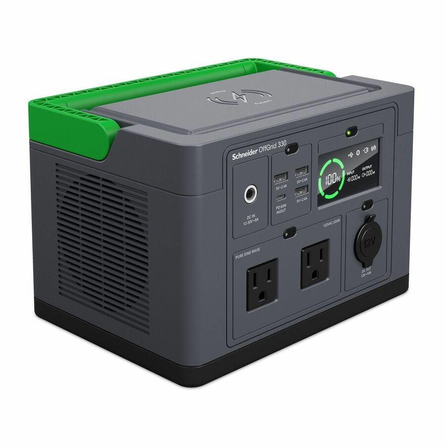 APC by Schneider OffGrid Portable Power Station 330Wh 120V Pure Sine