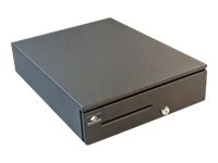 APG Series 4000 1317 - Electronic cash drawer - heavy duty - black