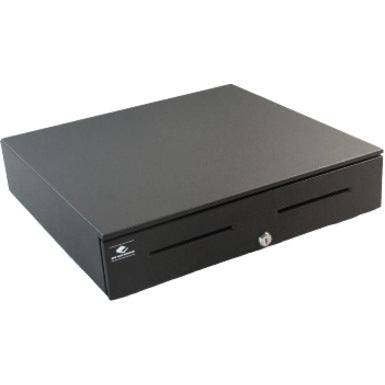 APG Series 4000 Cash Drawer USB554 Black Front 18x16 for Retail