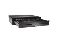 APG Vasario with Dual Media Slots - Electronic cash drawer - black