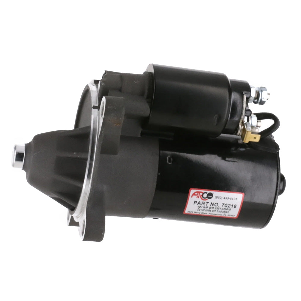 ARCO Marine High-Performance Inboard Starter w/Gear Reduction &amp; Permanent Magnet -