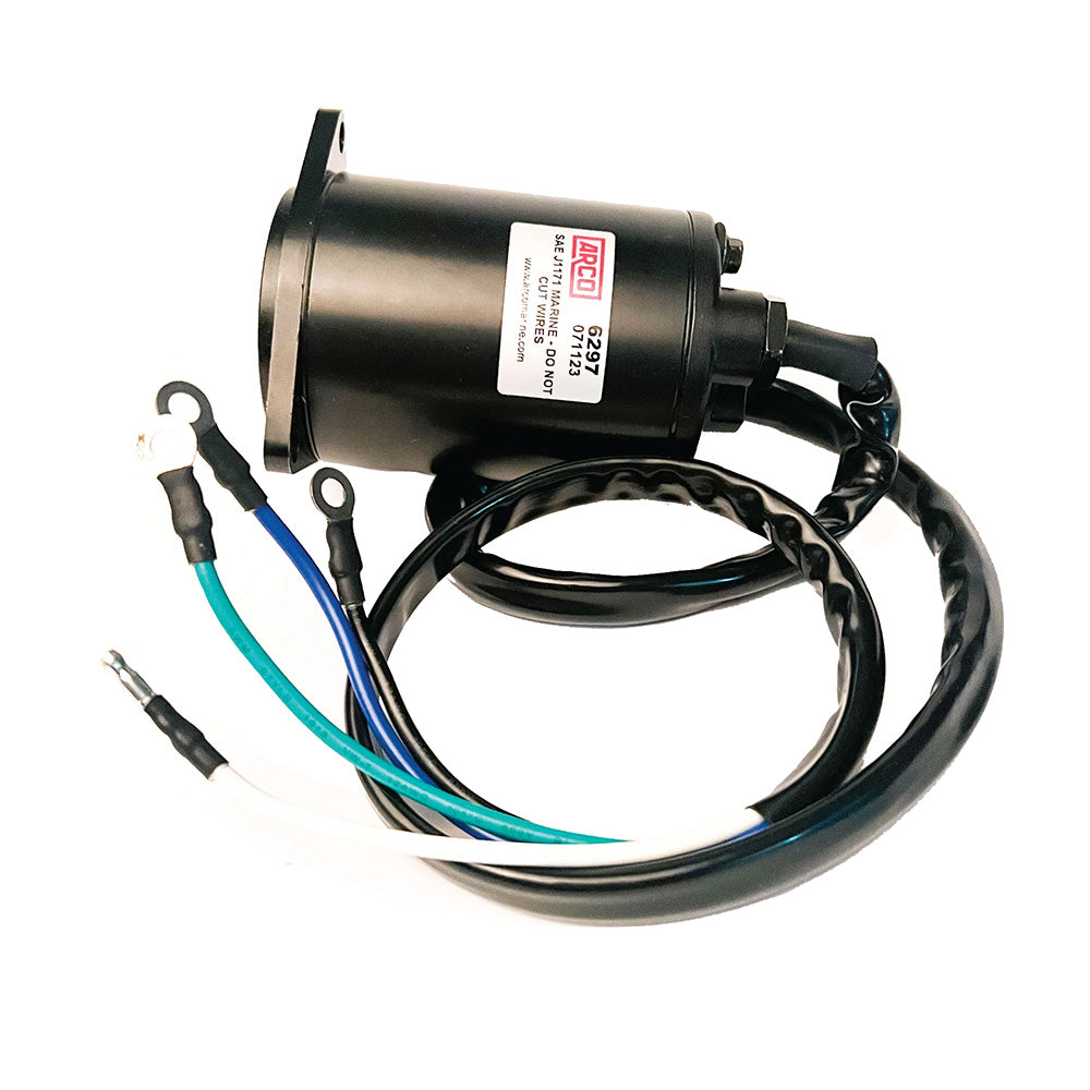 ARCO Marine Original Equipment Quality Replacement Yamaha Tilt Trim Motor - 1990-2003