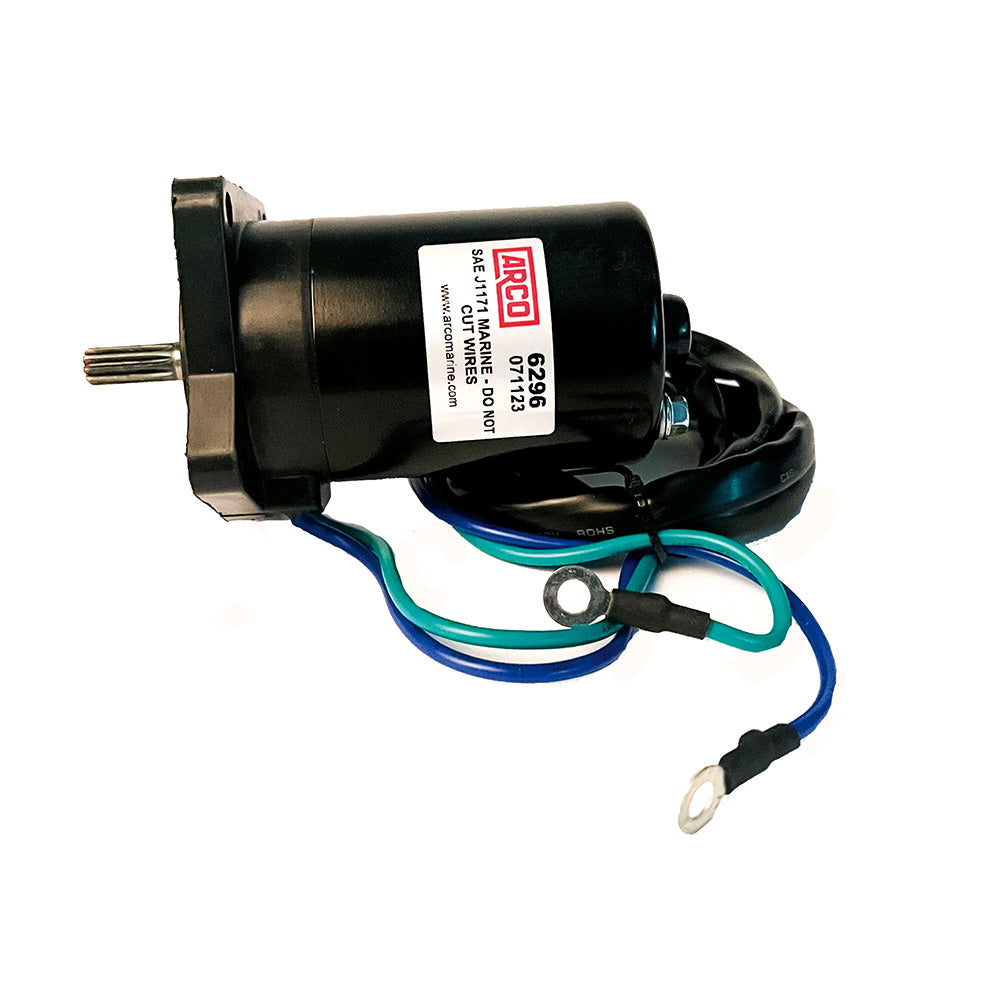 ARCO Marine Original Equipment Quality Replacement Yamaha Tilt Trim Motor - 2000-2019 T25