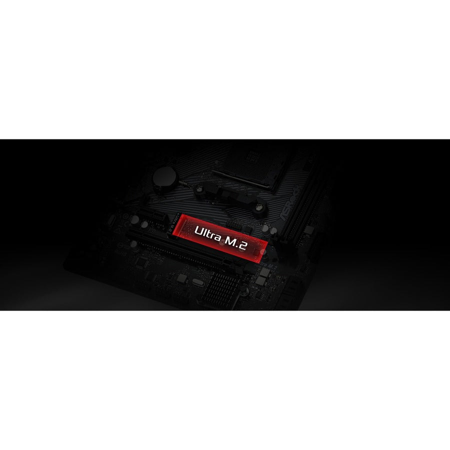 ASRock A520M-HDV Desktop Motherboard - AMD A520 Chipset - Socket AM4 - Micro ATX