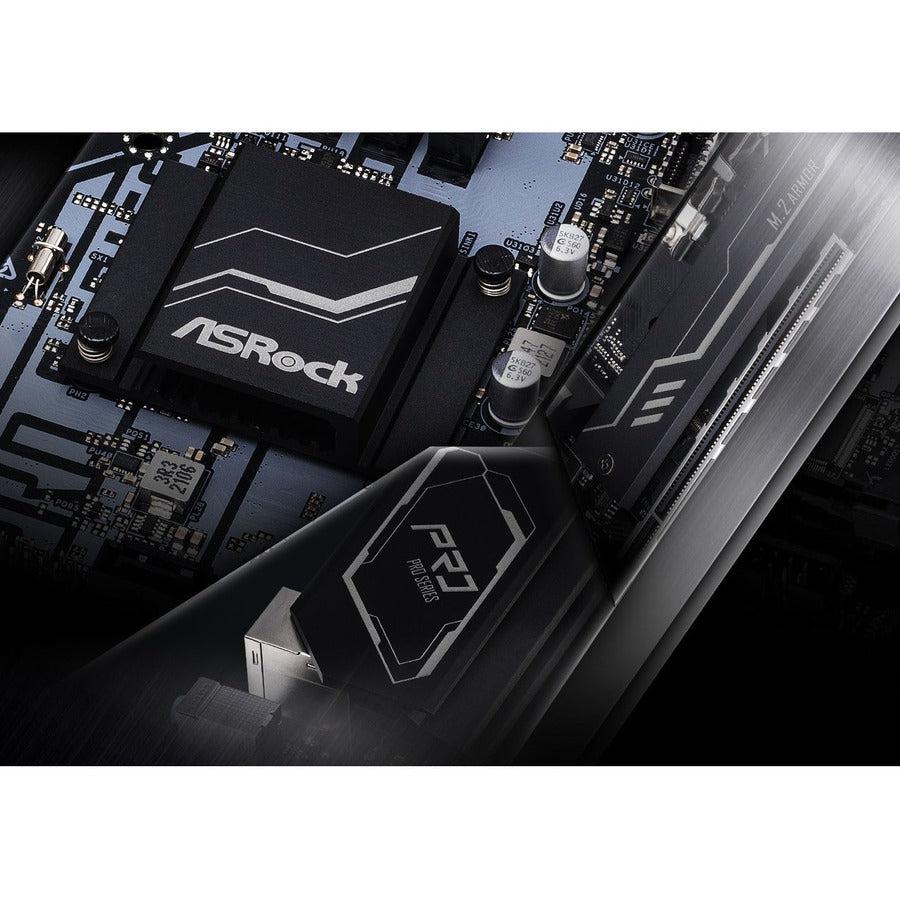 ASRock B660M Pro RS Desktop Motherboard - Intel B660 Chipset - Socket LGA-1700 - Intel Optane Memory Ready - Micro ATX