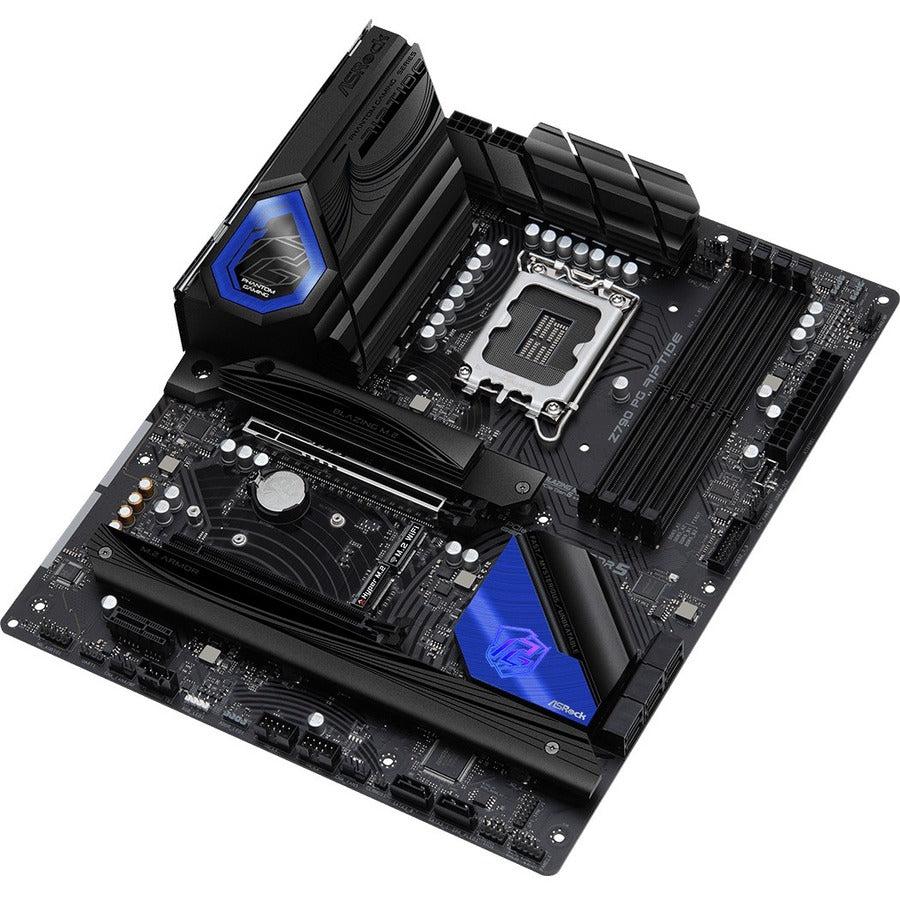 ASRock Z790 PG RIPTIDE Gaming Desktop Motherboard - Intel Z790 Chipset - Socket LGA-1700 - ATX