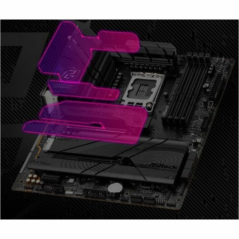 ASRock Z790 RIPTIDE WIFI Gaming Desktop Motherboard - Intel Z790 Chipset - Socket LGA-1700 - ATX