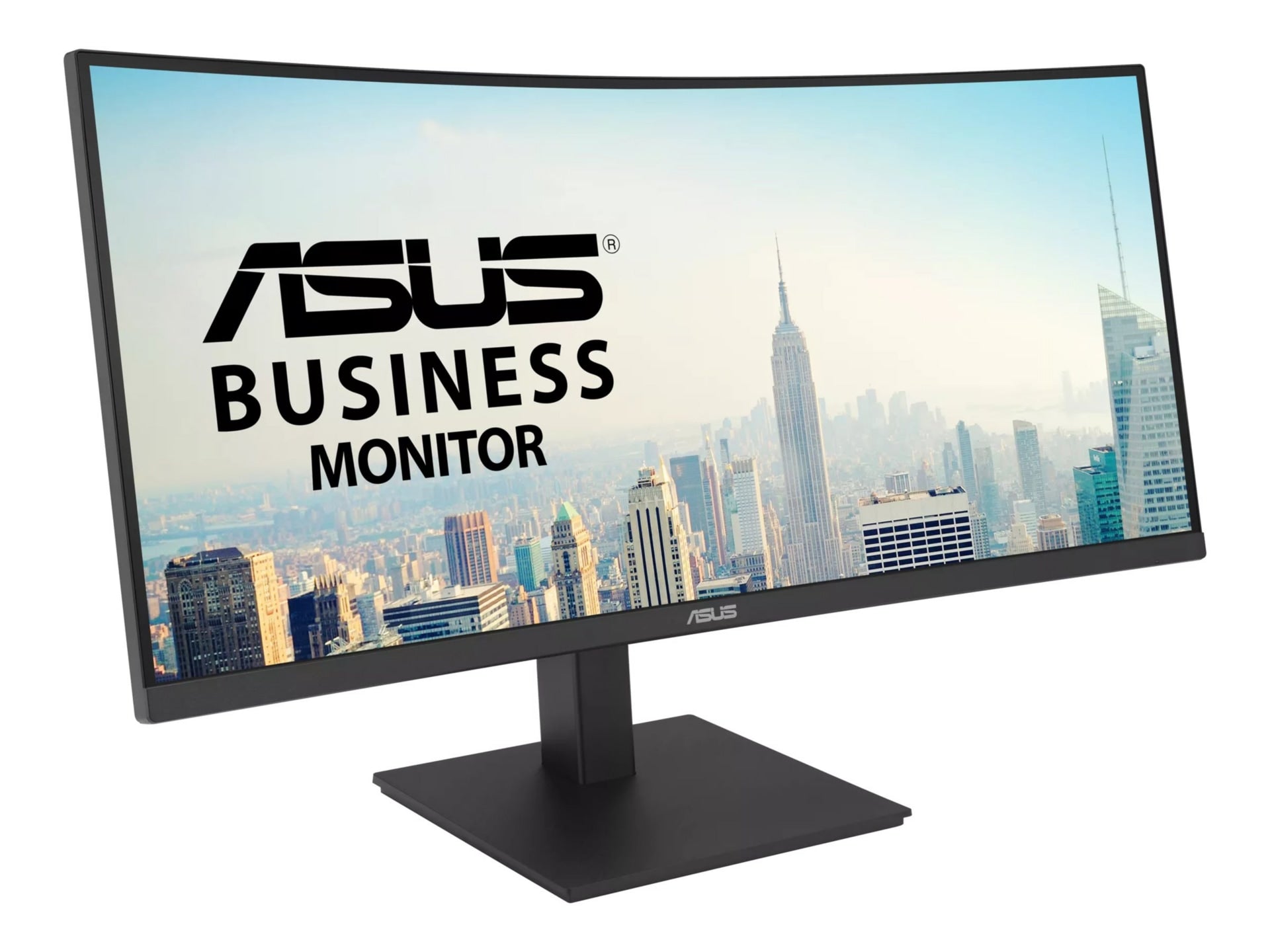 ASUS 34" Curved USB-C Docking Monitor VA34VCPSR – Ultrawide WQHD for Professionals