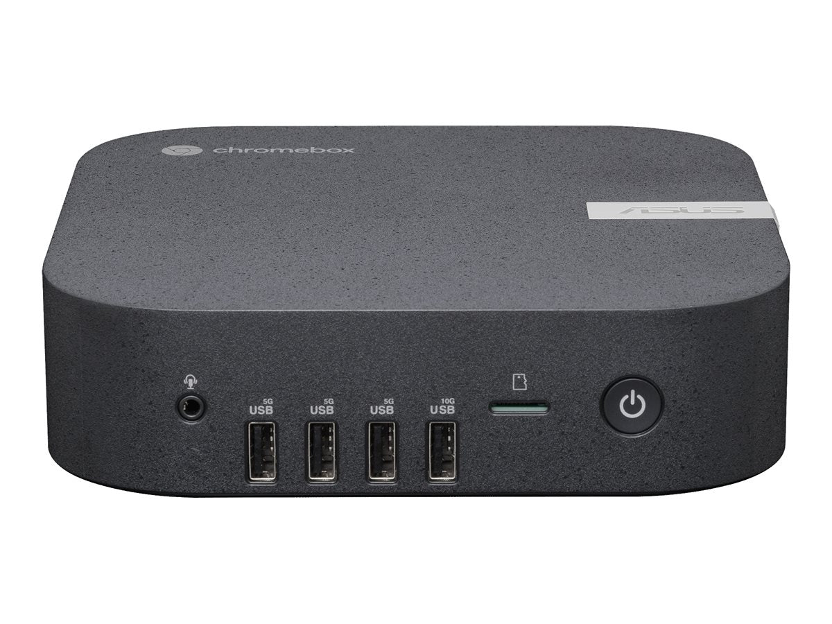 ASUS Chromebox 5a SC041UN - Mini PC 1 x Celeron 7305 up to - RAM 4 GB - SSD 128 GB - NVMe - HD Graphics - IEEE 802.11ax (Wi-Fi CHROMEBOX5A-SC041UN
