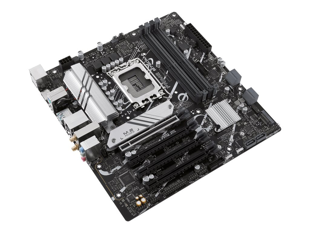 ASUS PRIME B760M-A AX - Motherboard - micro ATX - LGA1700 Socket - B760 Chipset - USB 3.2 Gen 1, USB 3.2 Gen 2, USB-C
