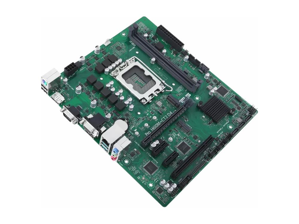 ASUS PRO H610M-CT2-D4-CSM Micro-ATX Motherboard for Intel 12th Gen Professionals
