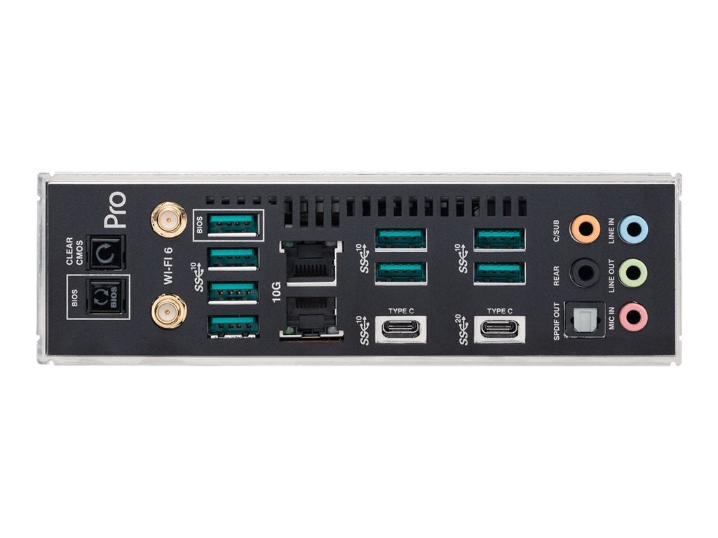 ASUS Pro WS WRX80E-SAGE SE WIFI - Motherboard - extended ATX - Socket sWRX8 - AMD WRX80 Chipset - USB-C Gen2, USB 3.2